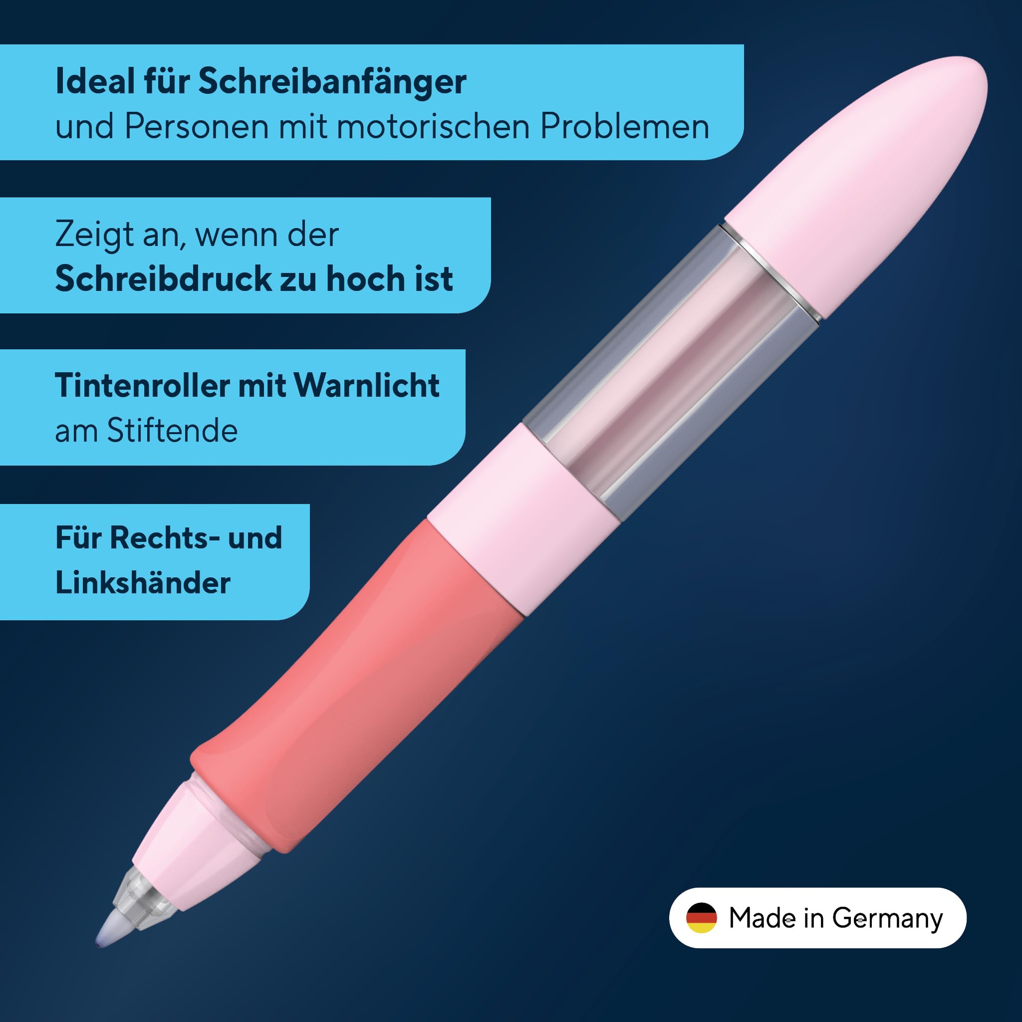 schneider-base-senso-tintenroller-rosa-rot-f-r-links-und-rechtsh-nder image 2