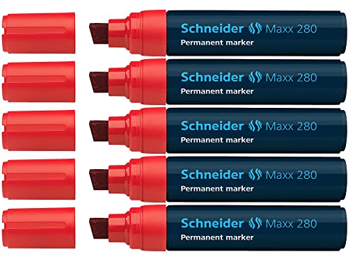 schneider-maxx-280-permanent-marker-keilspitze-4-12-mm-5er-rot image 8