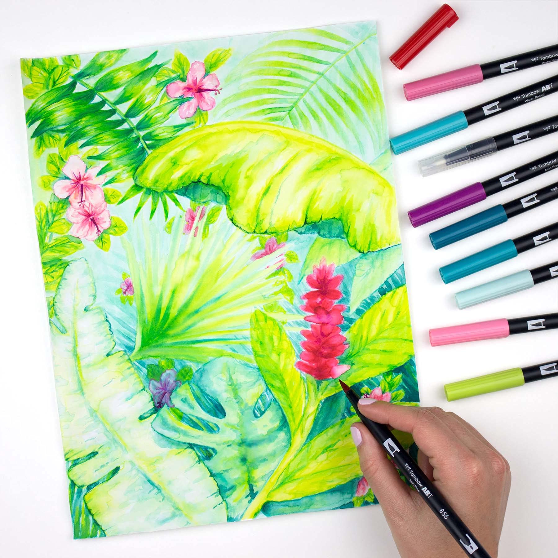 tombow-abt-dual-brush-pen-candy-colours-6er-set image 4