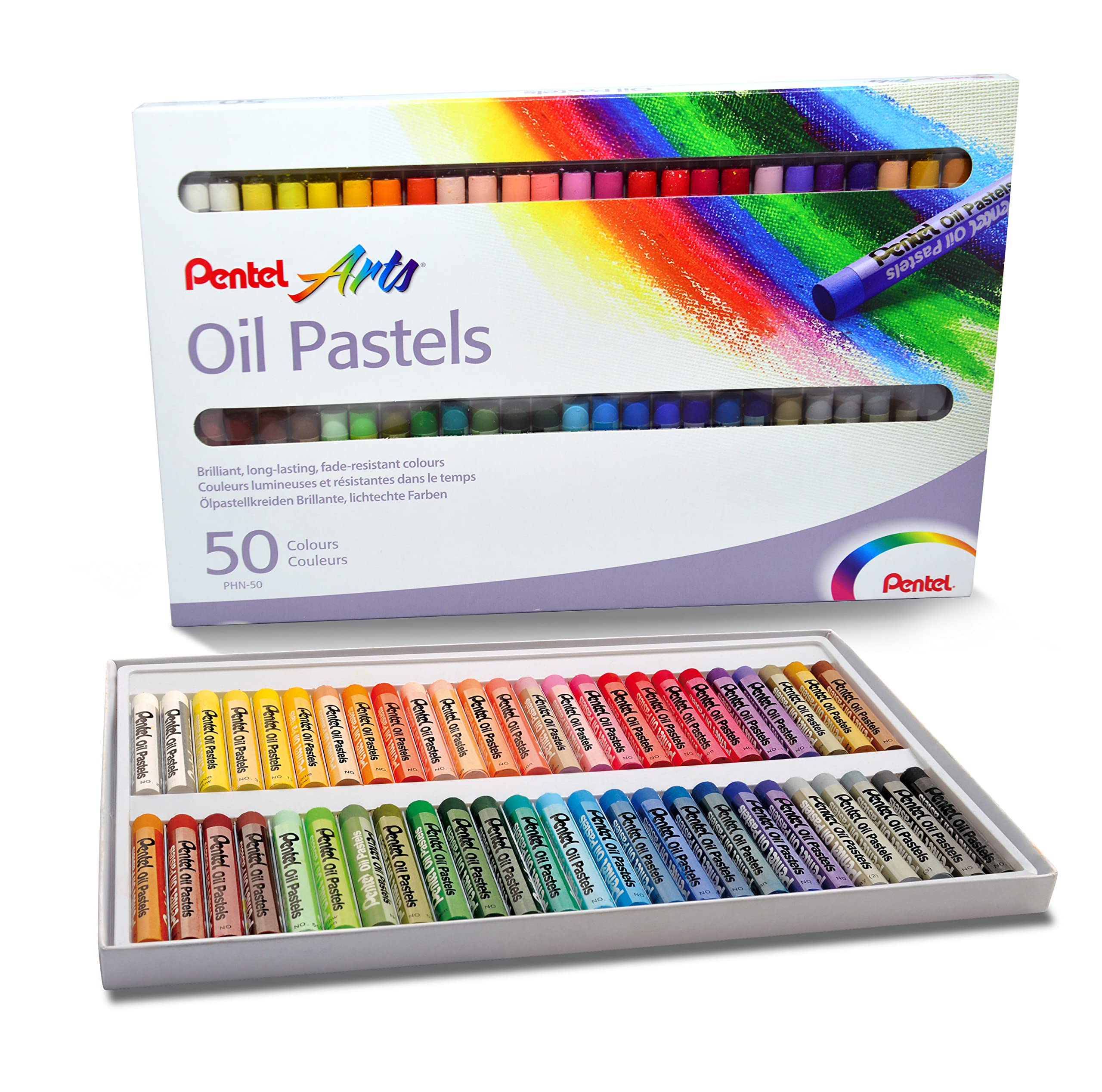 pentel-phn-50u-lpastellkreide-50er-set-49-farben image 8