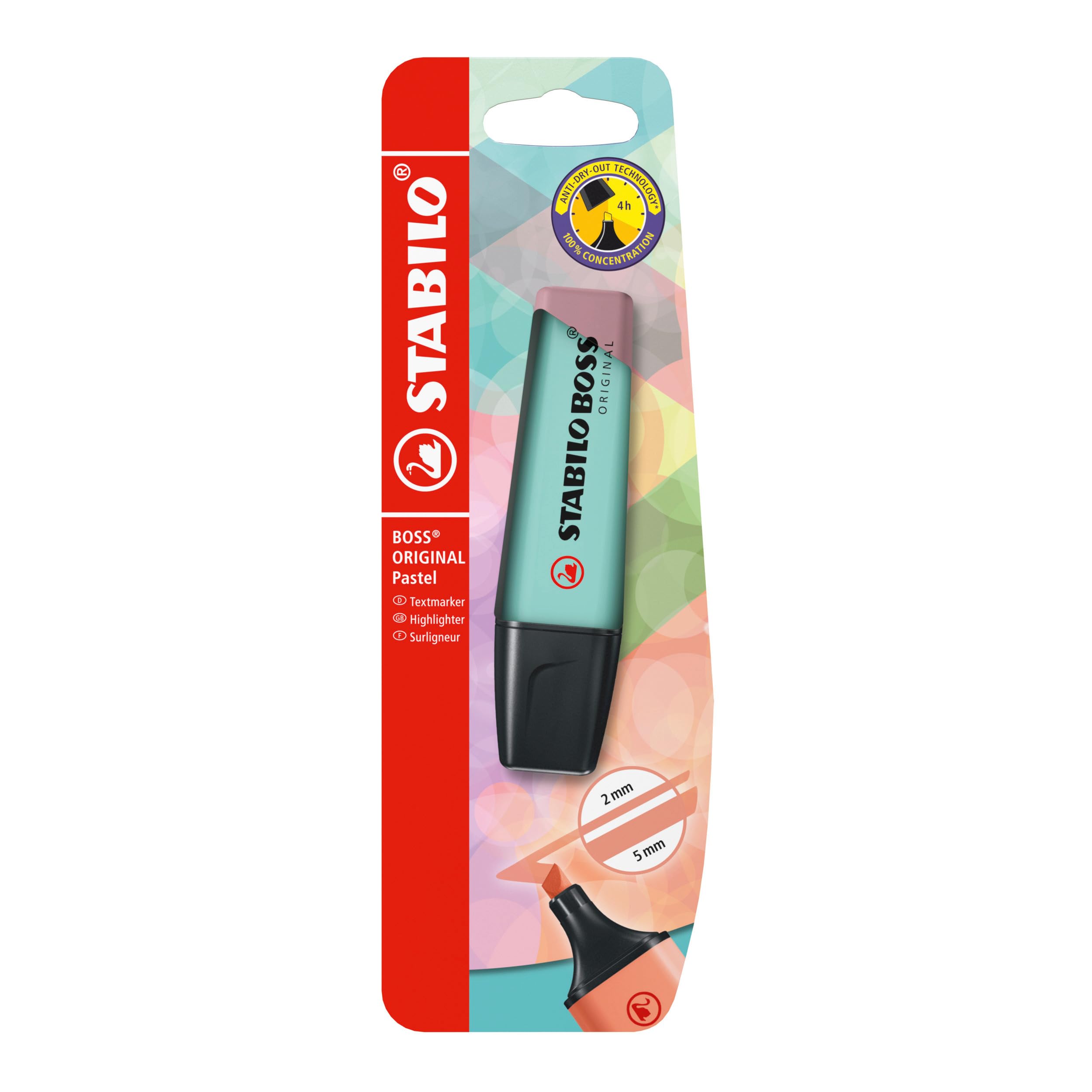 stabilo-boss-original-pastel-textmarker-zartes-t-rkis-2-5-mm image 1