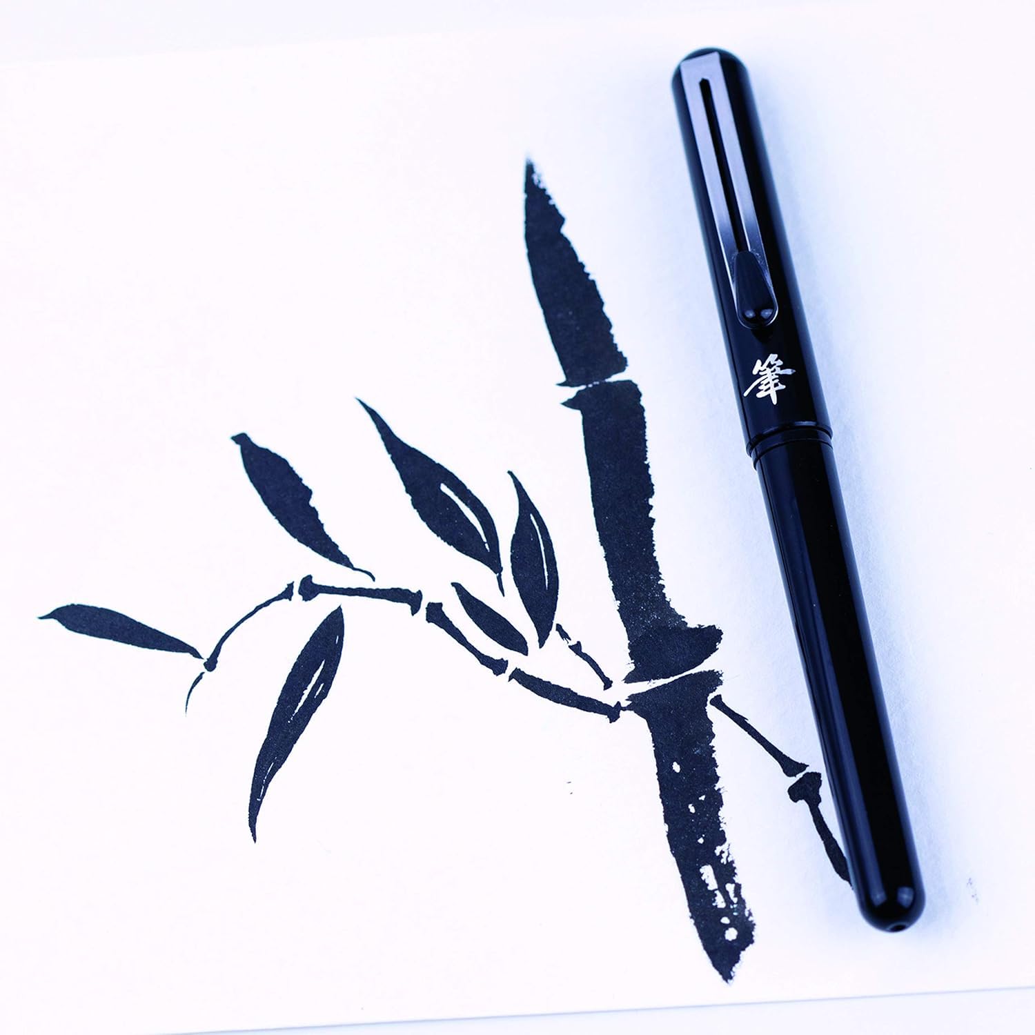 pentel-pocket-brush-pinselstift-schwarz-mit-2-patronen-xgfkp-fp10 image 6