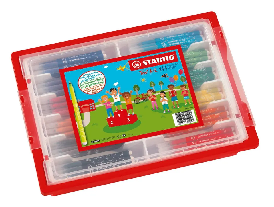 stabilo-trio-a-z-filzstift-0-7-mm-ergonomisch-auswaschbar image 1