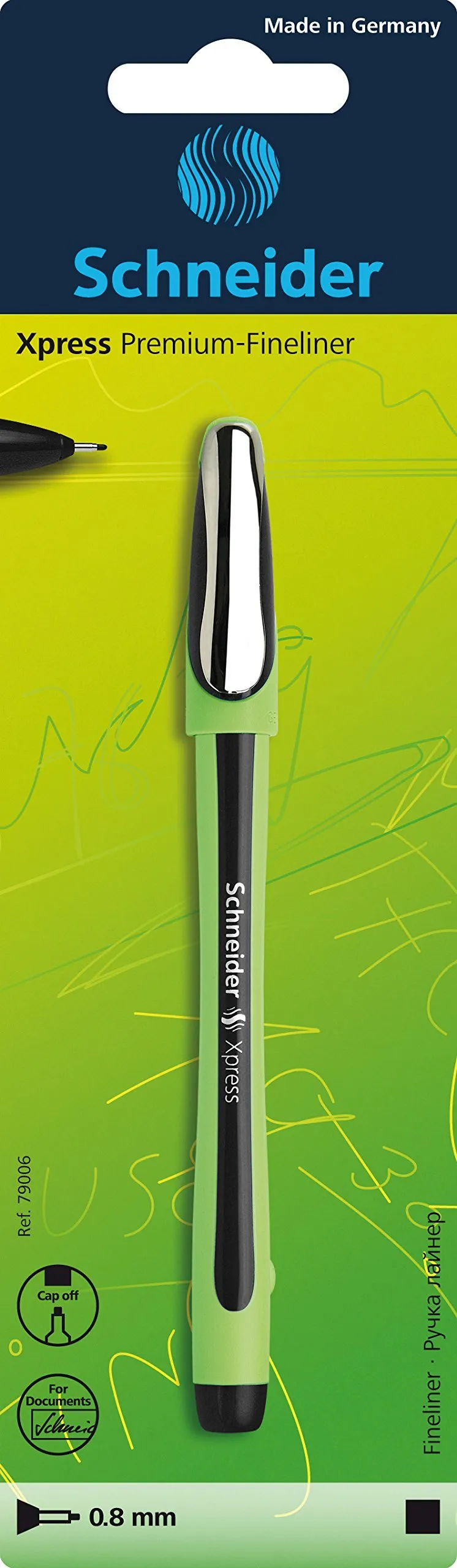 schneider-xpress-fineliner-0-8-mm-schwarz-dokumentenecht image 1