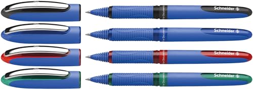 schneider-one-hybrid-c-5-tintenroller-4er-etui-schwarz-blau-rot-gr-n-0-5-mm image 8