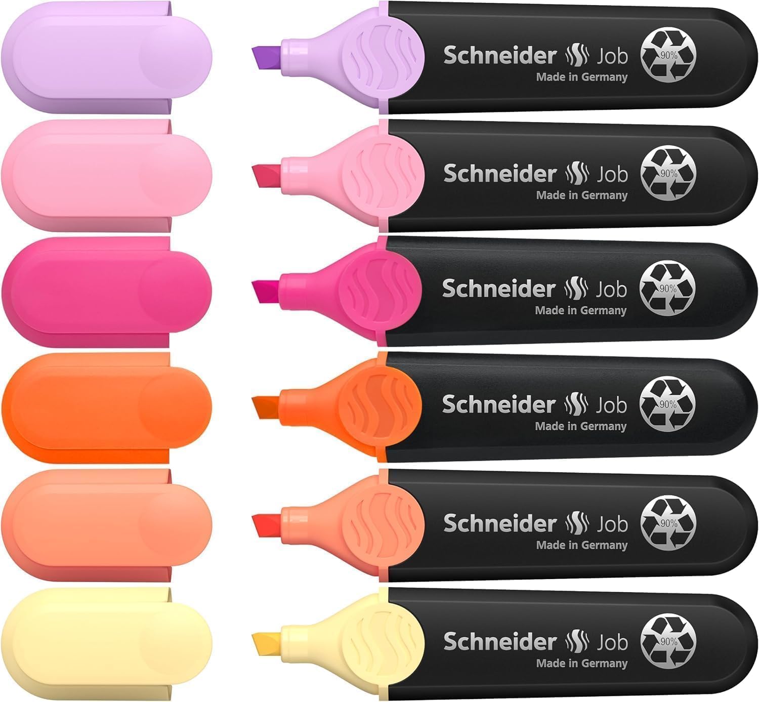 schneider-job-textmarker-set-6er-sunset-pastell-1-5-mm image 4