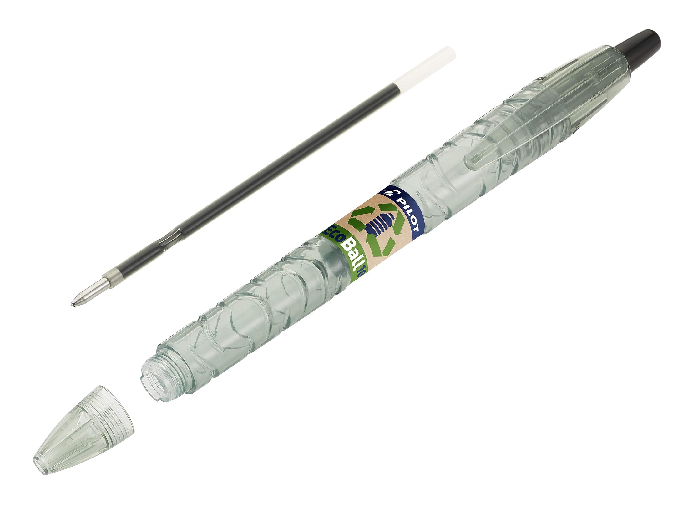 pilot-b2p-ecoball-kugelschreiber-blau-1-0-mm-10er-set-5-minen-5-gratis image 5