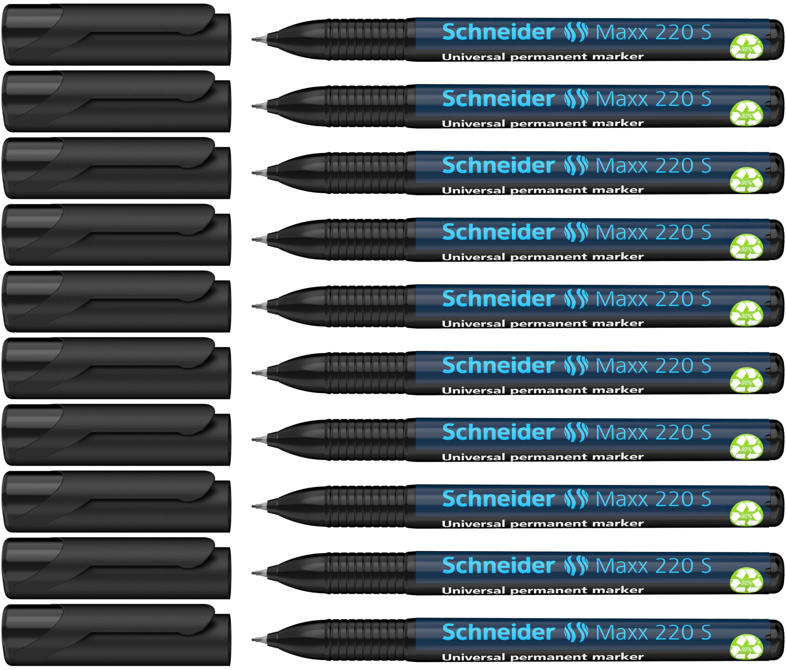 schneider-maxx-220-s-universal-marker-permanent-0-4-mm-10er-pack-gr-n image 6