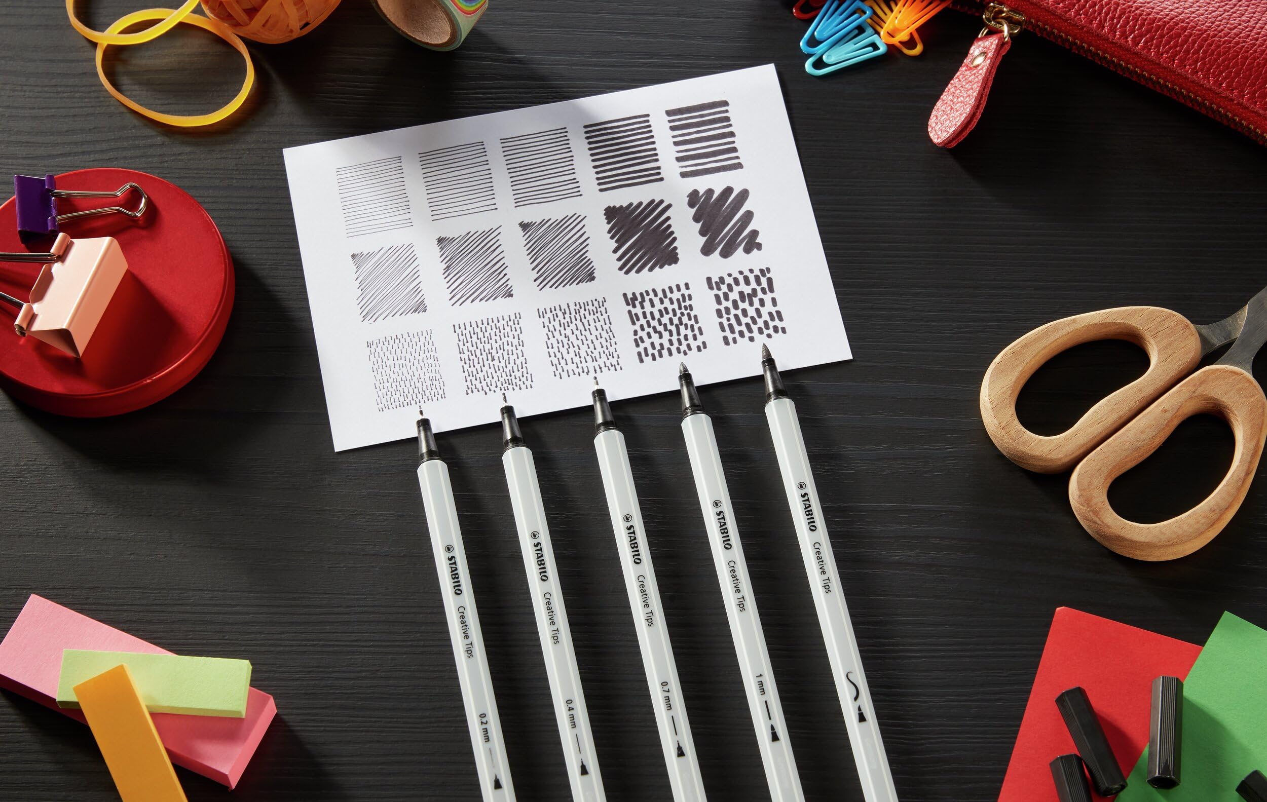stabilo-creative-tips-multi-liner-set-fineliner-und-filzstift-set image 5