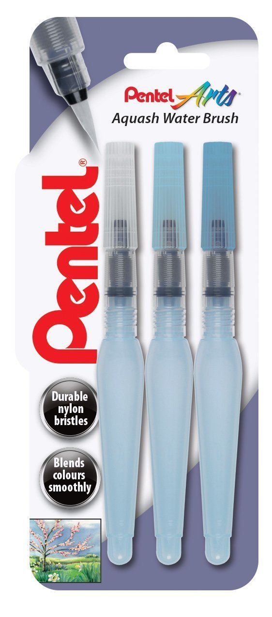 pentel-aquash-xfrh-3-bfm-wassertankpinsel-3er-set-rund-fein-medium-breit image 5