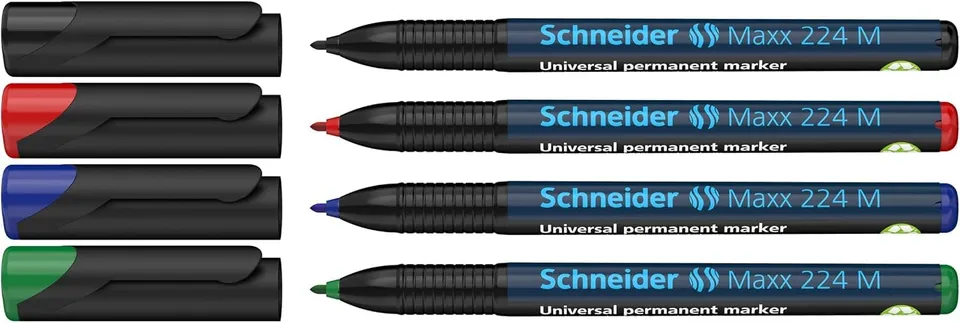 schneider-224-m-universal-marker-permanent-1-0-mm-4er-etui image 1