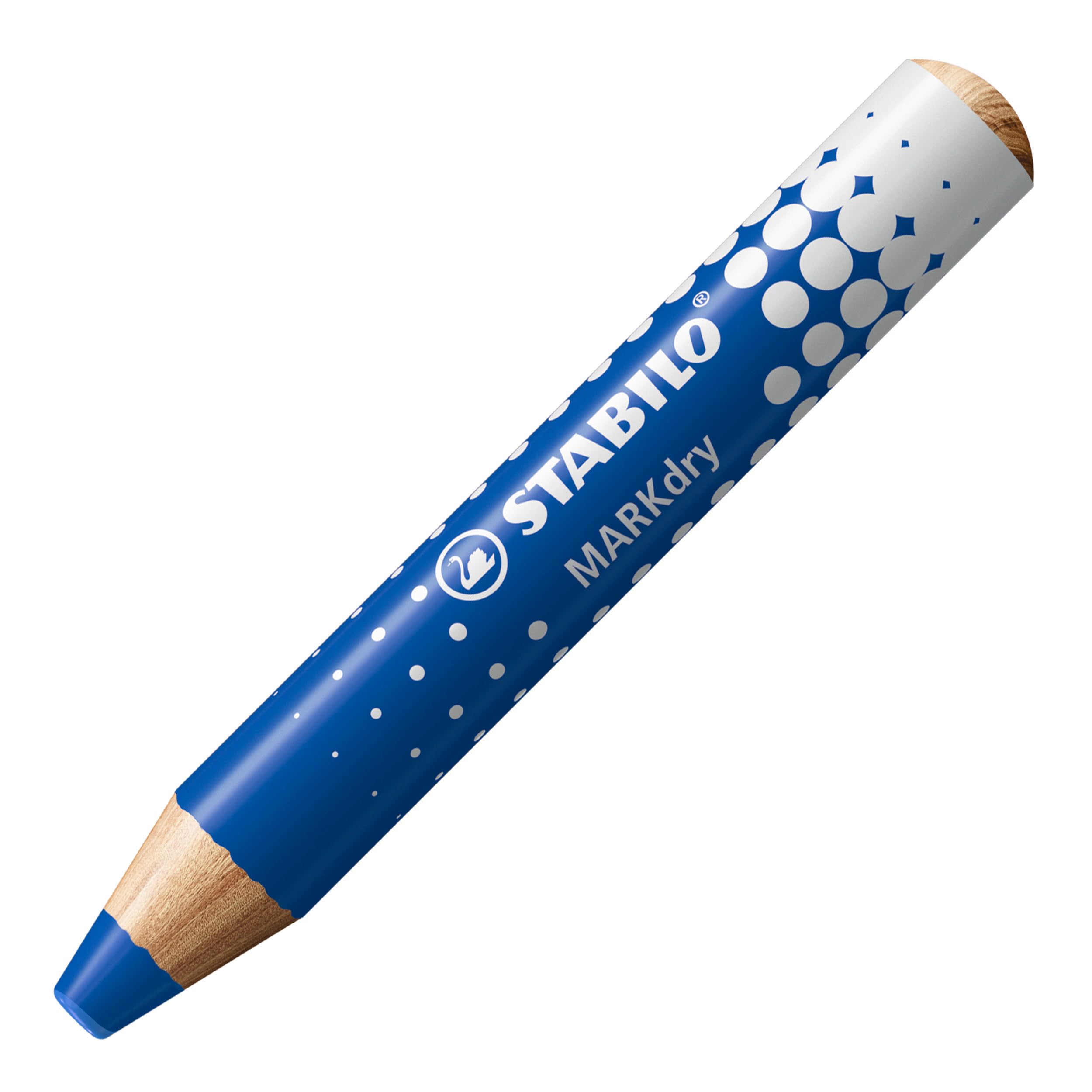 stabilo-markdry-whiteboard-und-flipchartmarker-holzgef-hrt-trocknet-nicht-aus image 2