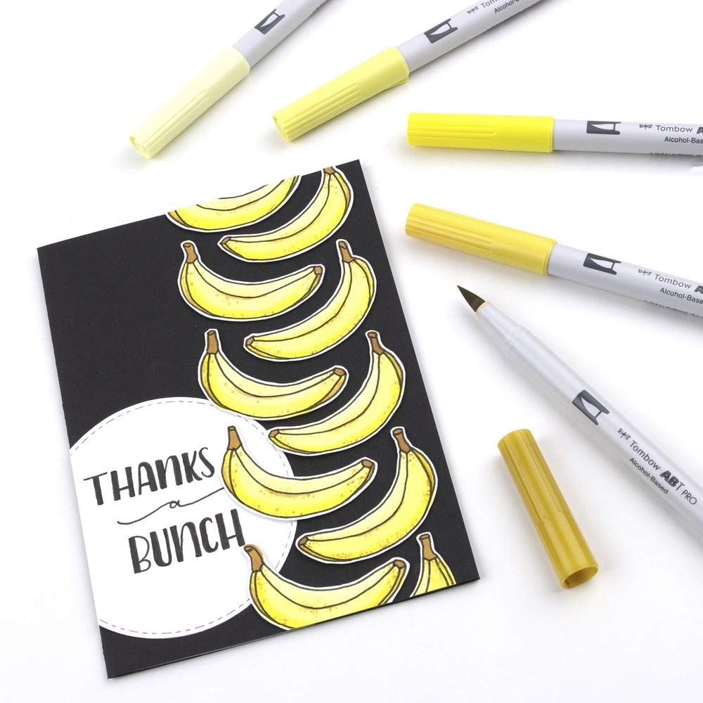 tombow-abt-pro-alkoholmarker-yellow-colors-dual-spitze image 2