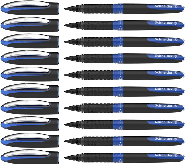 schneider-one-sign-tintenroller-1-0-mm-blau-dokumentenecht-10er-pack image 1