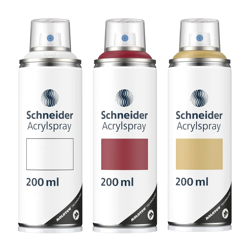 schneider-paint-it-030-supreme-diy-acryllack-3er-set-acryl-spray-3-x-200-ml-wei--3 image 1