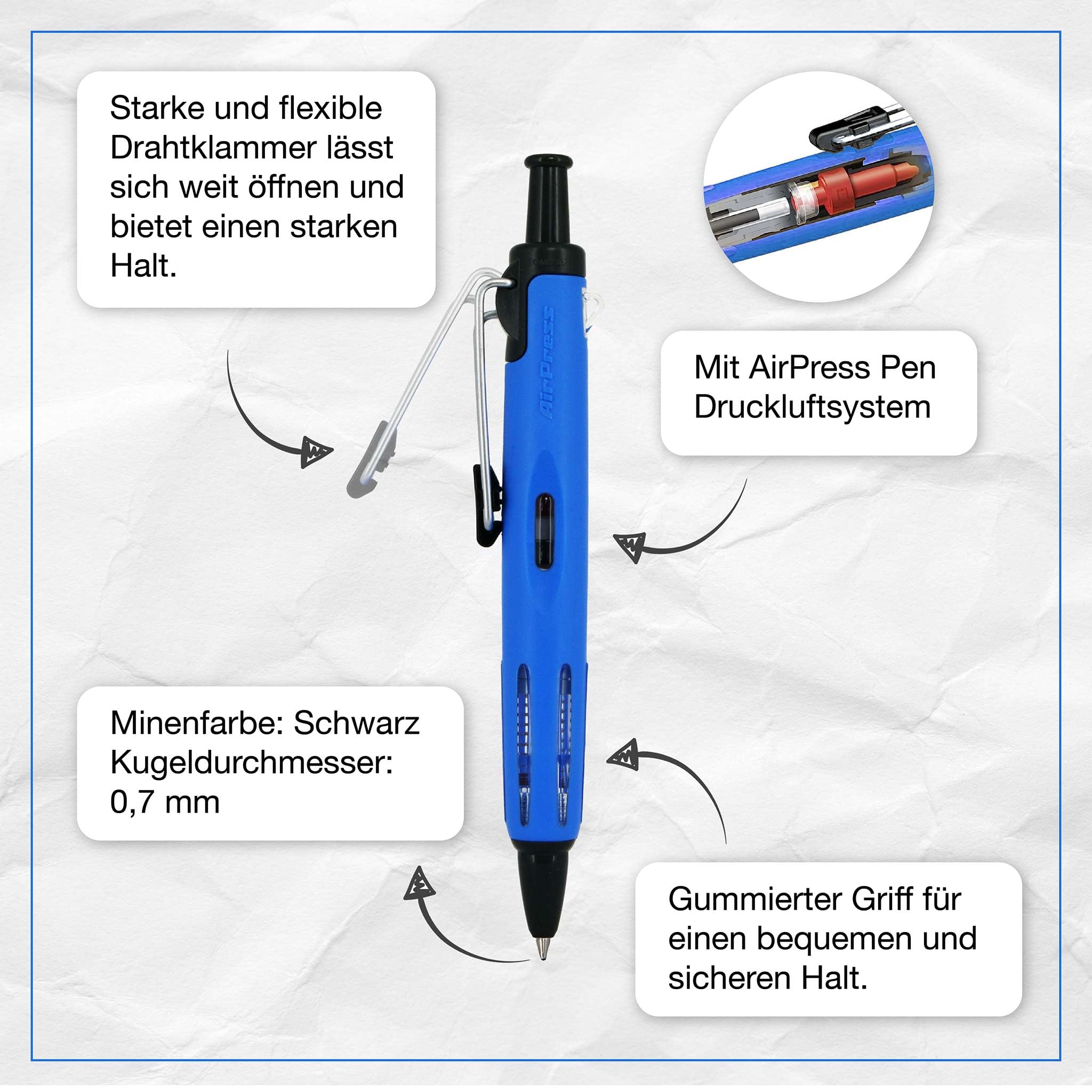 tombow-airpress-pen-kugelschreiber-vollschwarz-mit-drucklufttechnik image 7