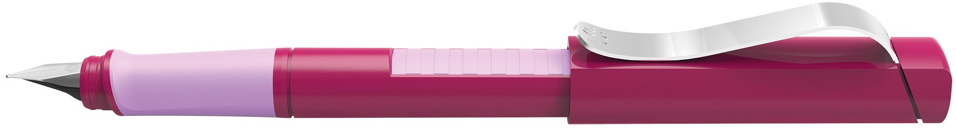 schneider-base-f-ller-f-r-linksh-nder-rubinrot-mit-edelstahlfeder image 4