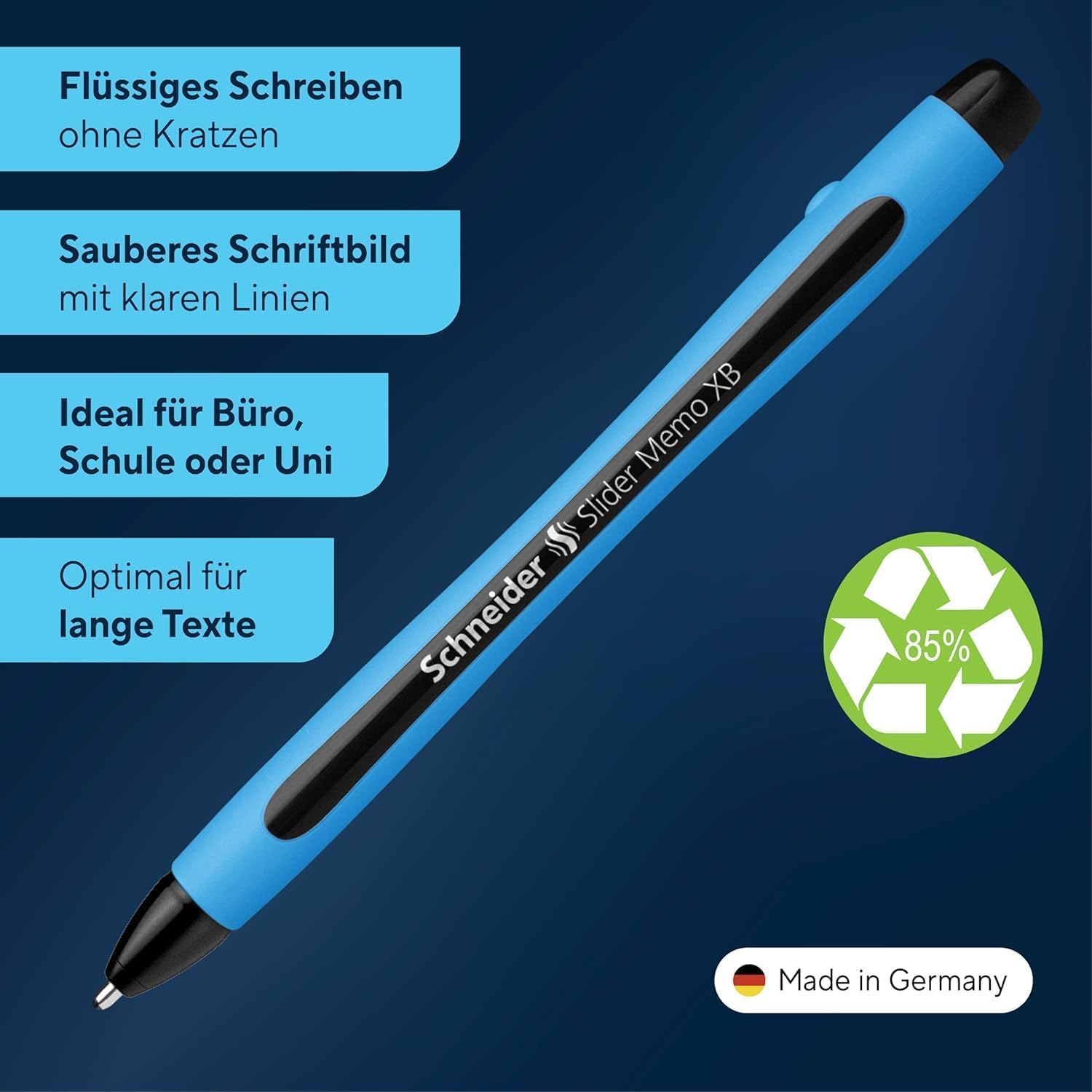 schneider-slider-memo-xb-kugelschreiber-mit-kappe-6er-etui-sortiert image 2