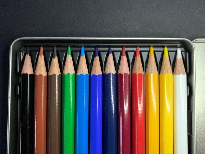 Leuchtende Farben, bricht nicht
