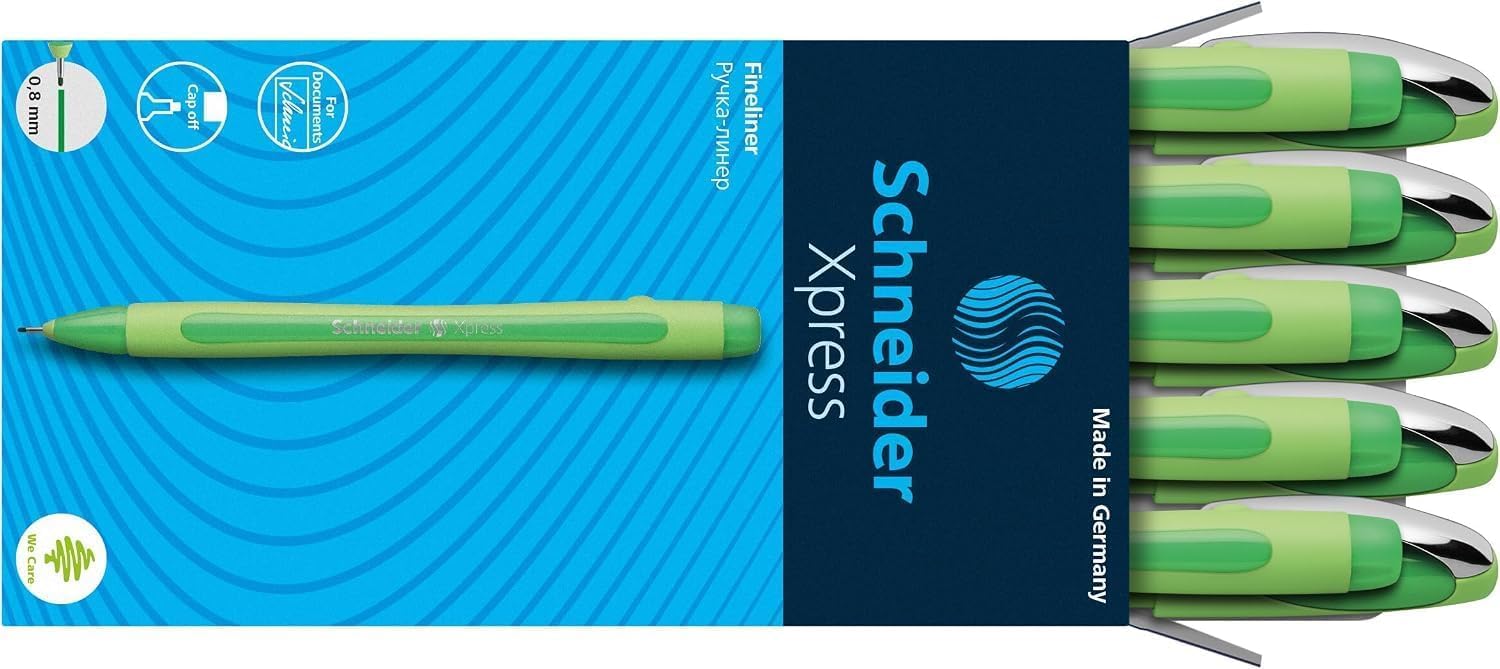 schneider-xpress-fineliner-0-8-mm-10er-pack-gr-n image 5