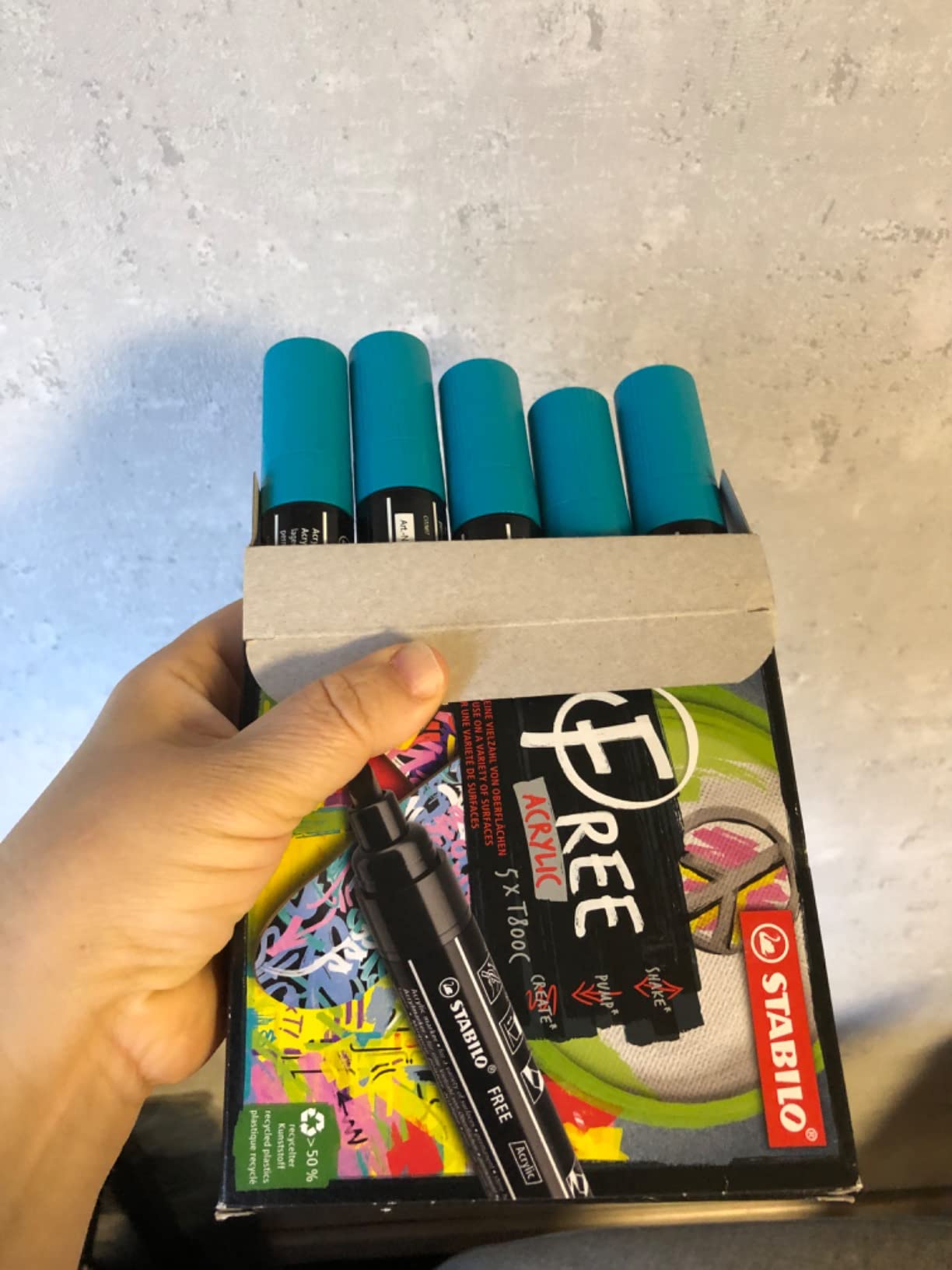 Deckt wie verrückt