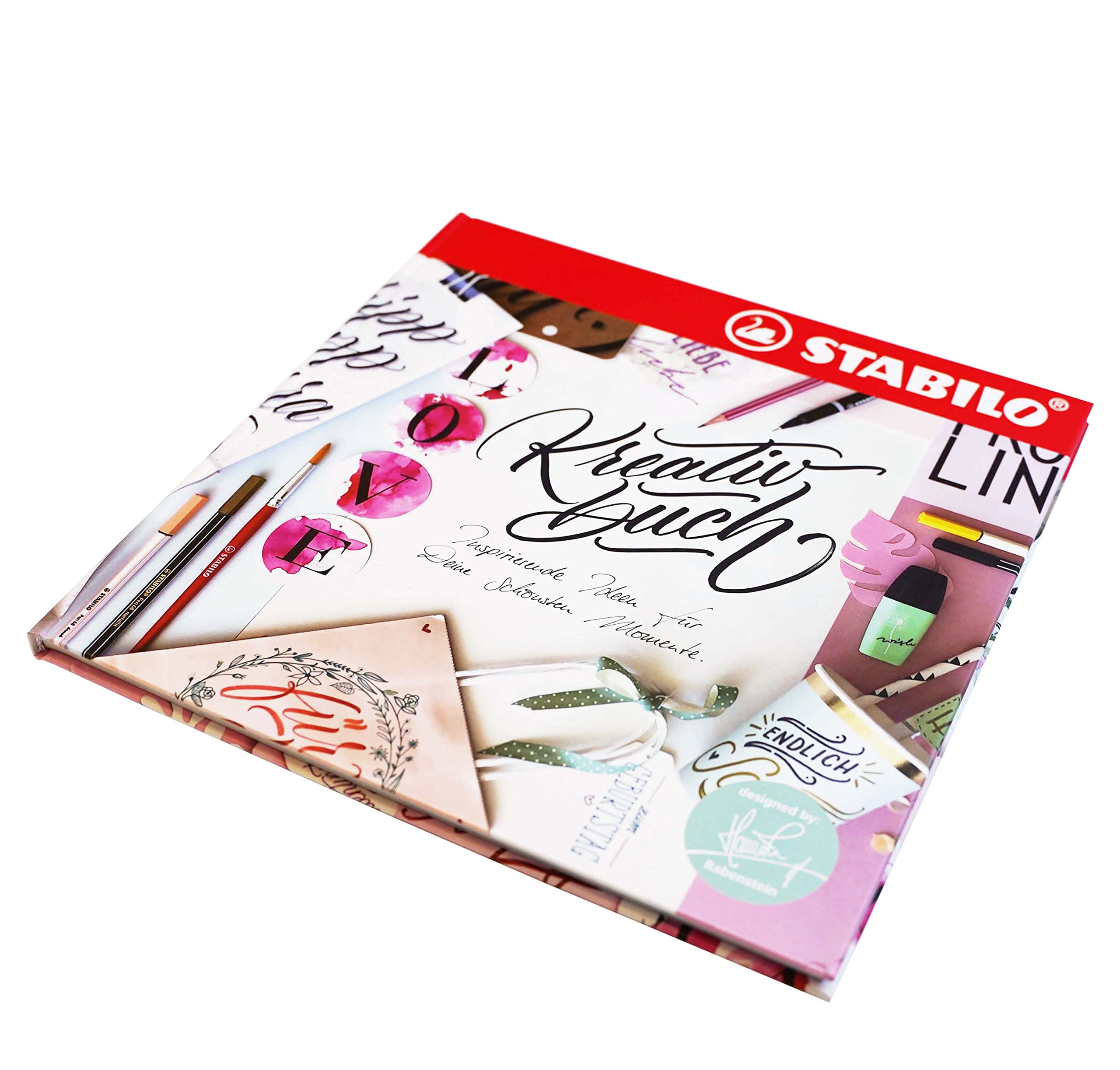 stabilo-kreativbuch-diy-und-bastelbuch-f-r-erwachsene-lettering-projekte-94-seit image 2