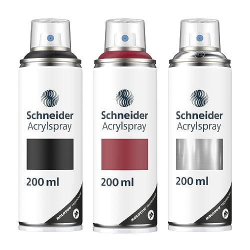 schneider-paint-it-030-supreme-diy-acryllack-3er-set-schwarz-royal-red-silver-me image 7