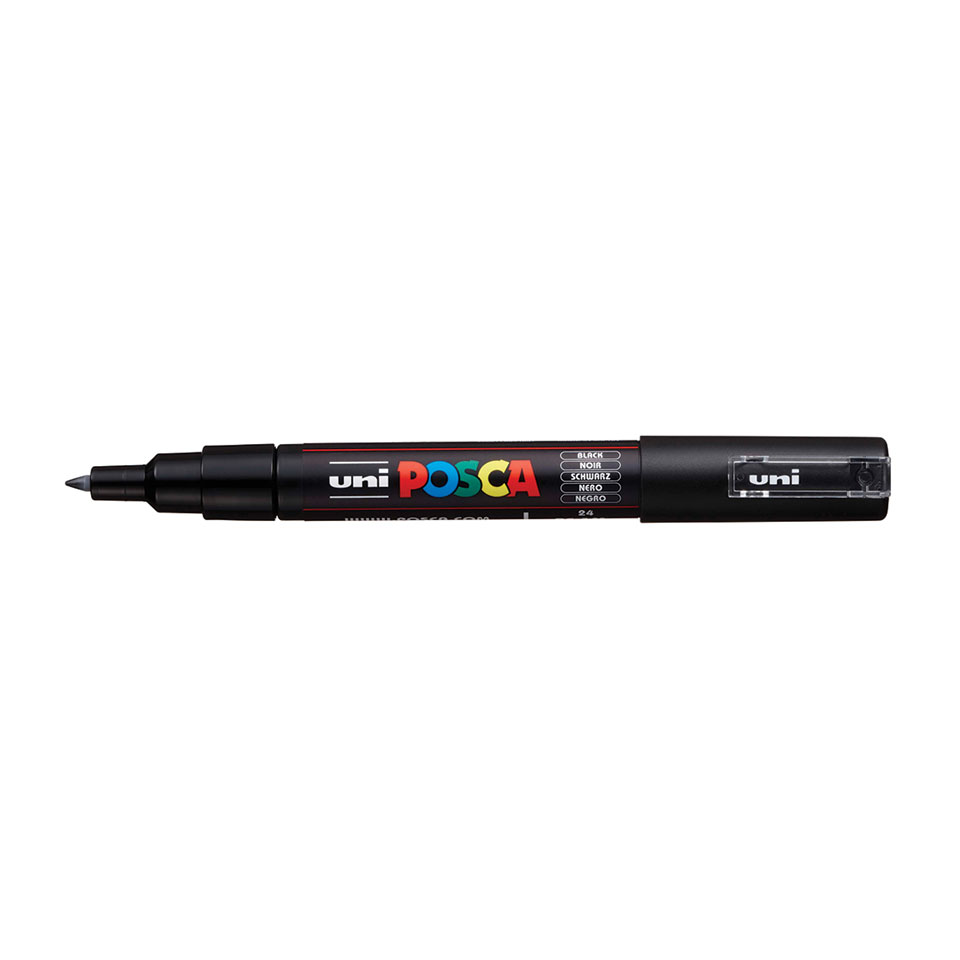 uni-ball-posca-pc-1m-acryl-farbmarker-extrafein image 1
