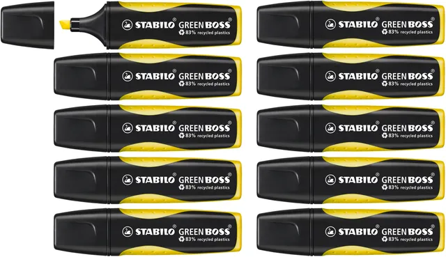 stabilo-green-boss-textmarker-umweltfreundlich-2-5-mm image 1