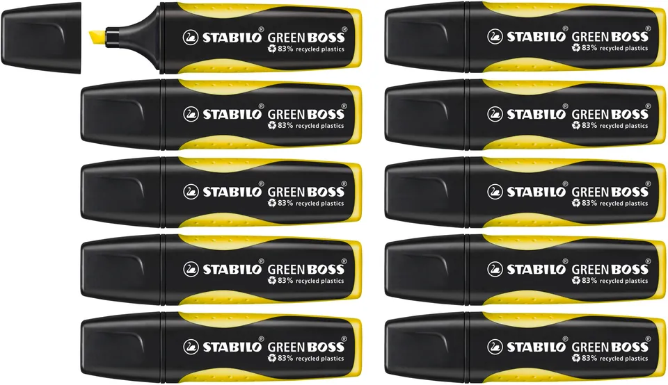 stabilo-green-boss-textmarker-umweltfreundlich-2-5-mm image 1