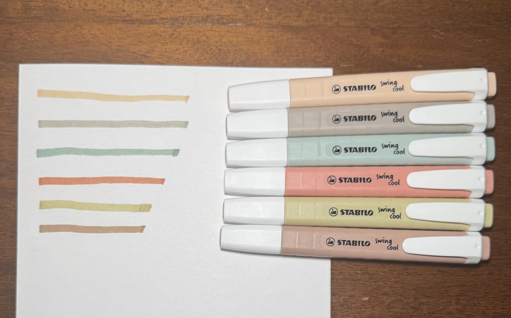 Schöne erdige Farben