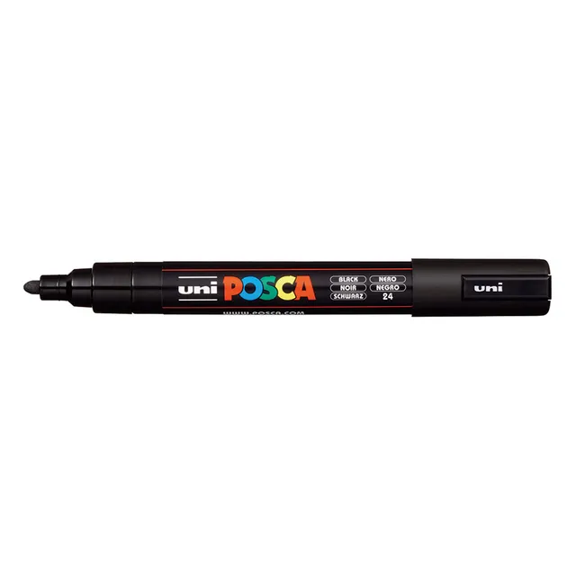 uni-ball-posca-pc-5m-acryl-farbmarker-mittelfein image 1