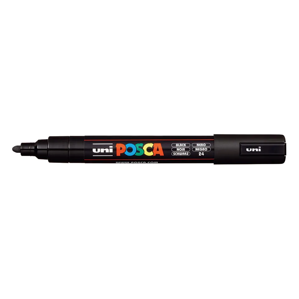 uni-ball-posca-pc-5m-acryl-farbmarker-mittelfein image 1
