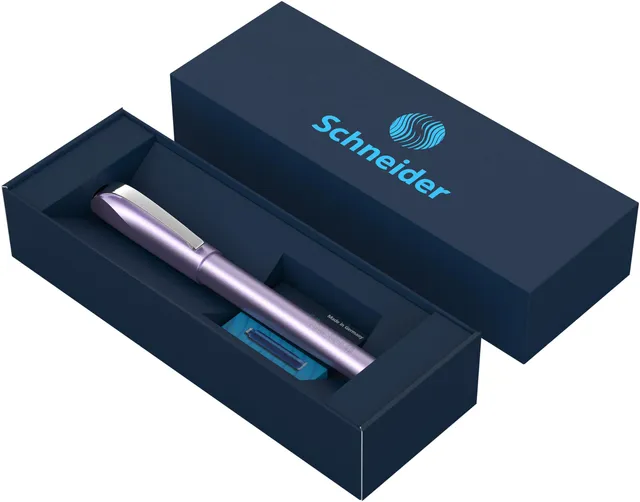 schneider-ceod-shiny-tintenroller-geschenkset-im-kartonetui-lilac-strichst-rke-m image 1