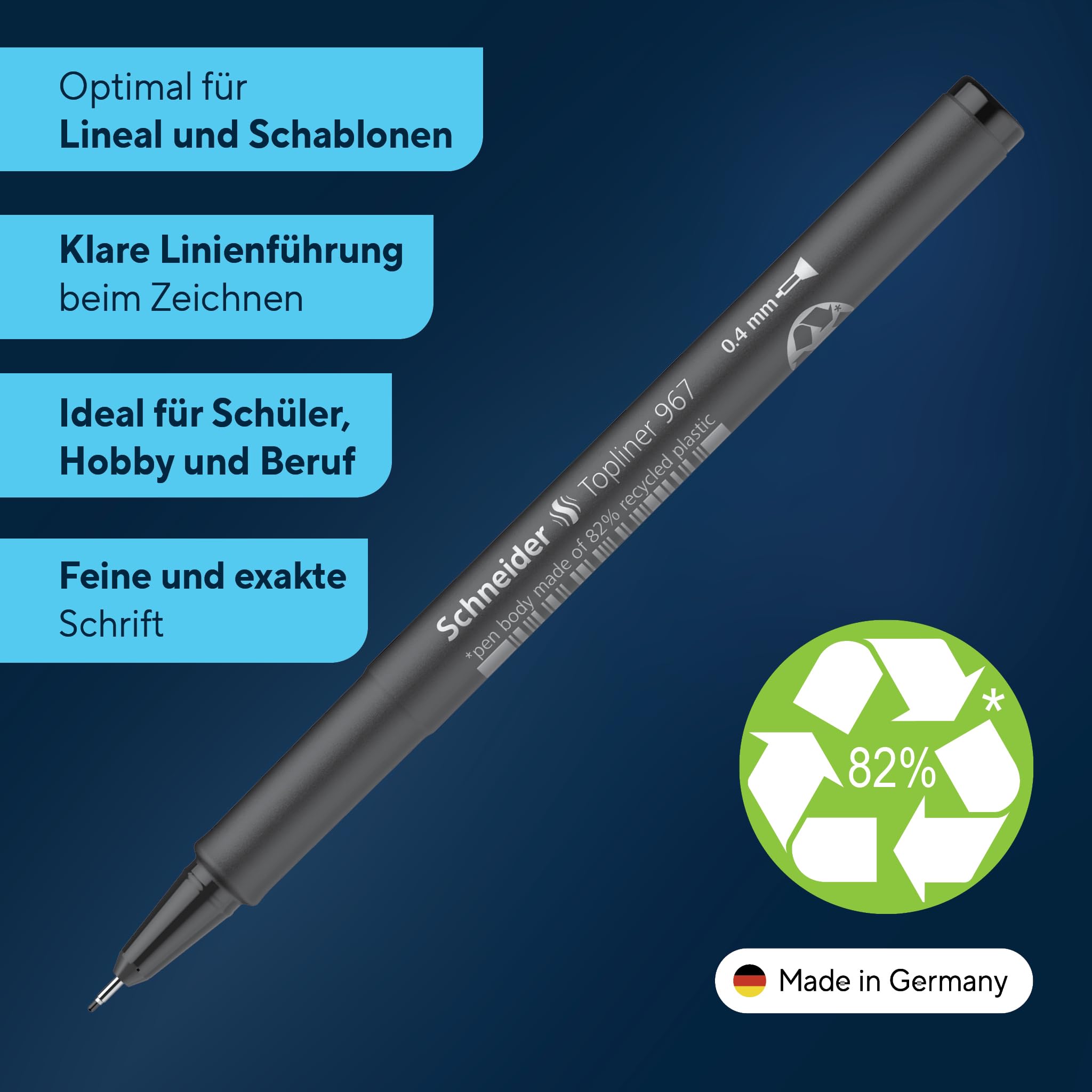 schneider-topliner-967-fineliner-0-4-mm-10er-etui-sortiert image 2