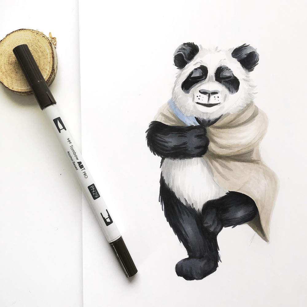 tombow-abt-pro-alkoholmarker-portrait-colors-pinsel-keilspitze image 4