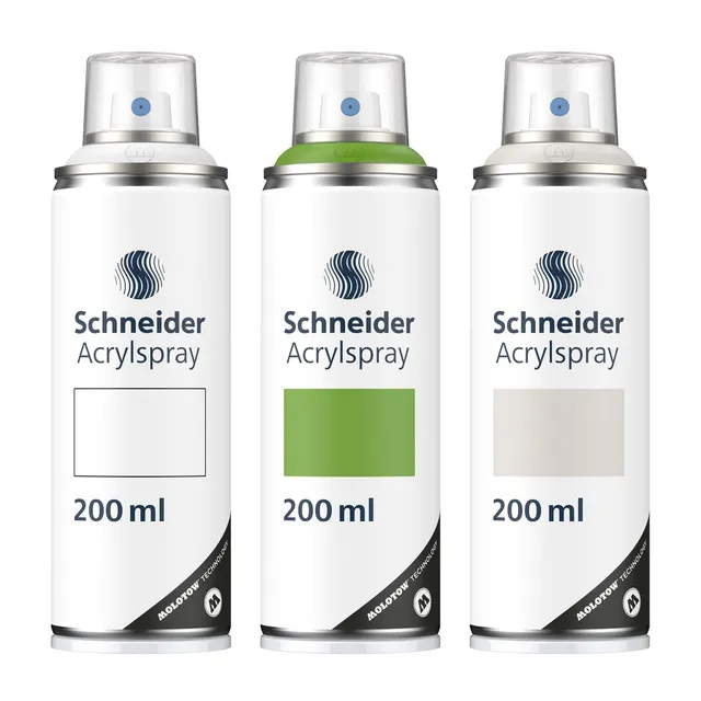 schneider-paint-it-030-supreme-diy-acryllack-3er-set-acryl-spray-3-x-200-ml-wei- image 1