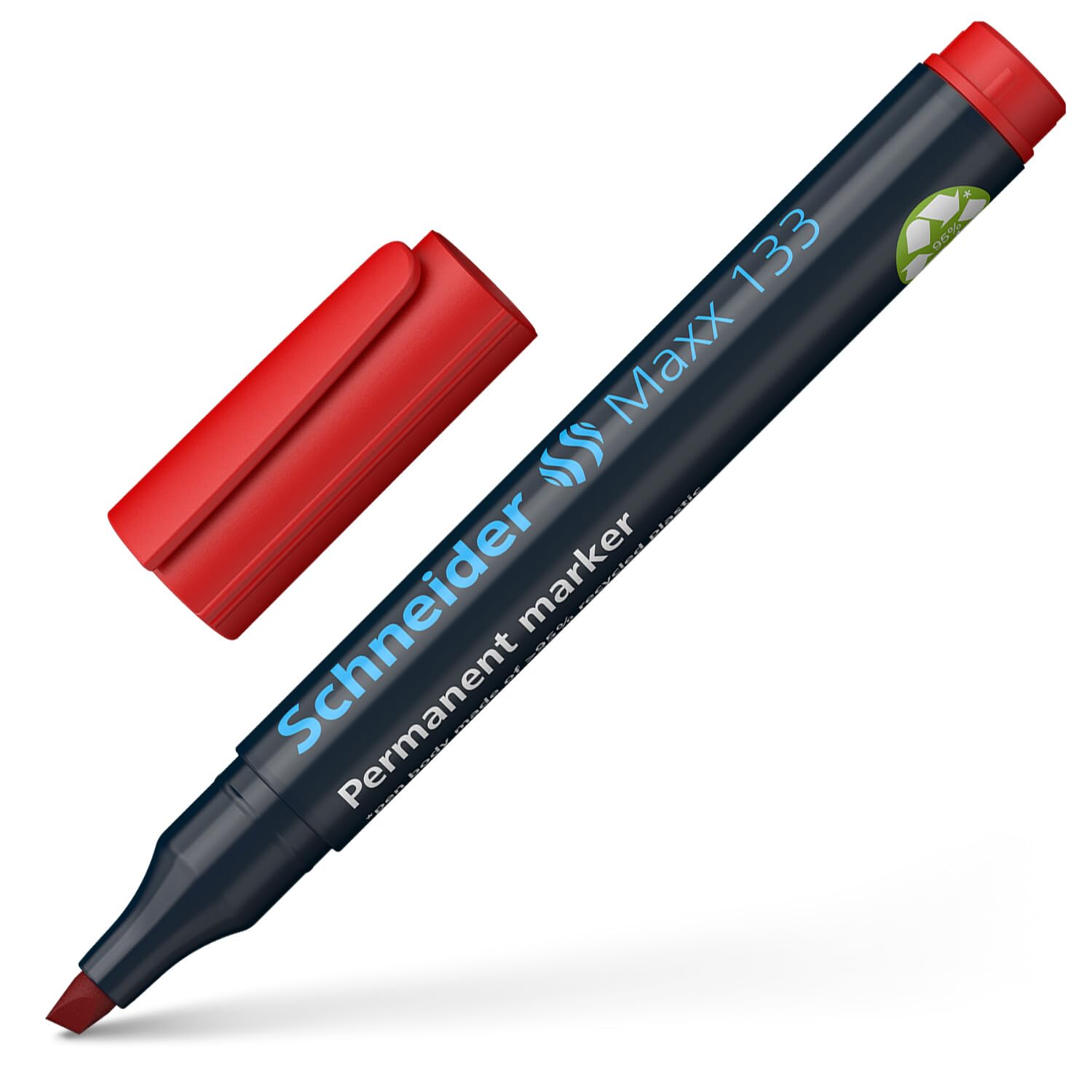 schneider-maxx-133-permanent-marker-keilspitze-1-4-mm-10er-pack-rot image 6