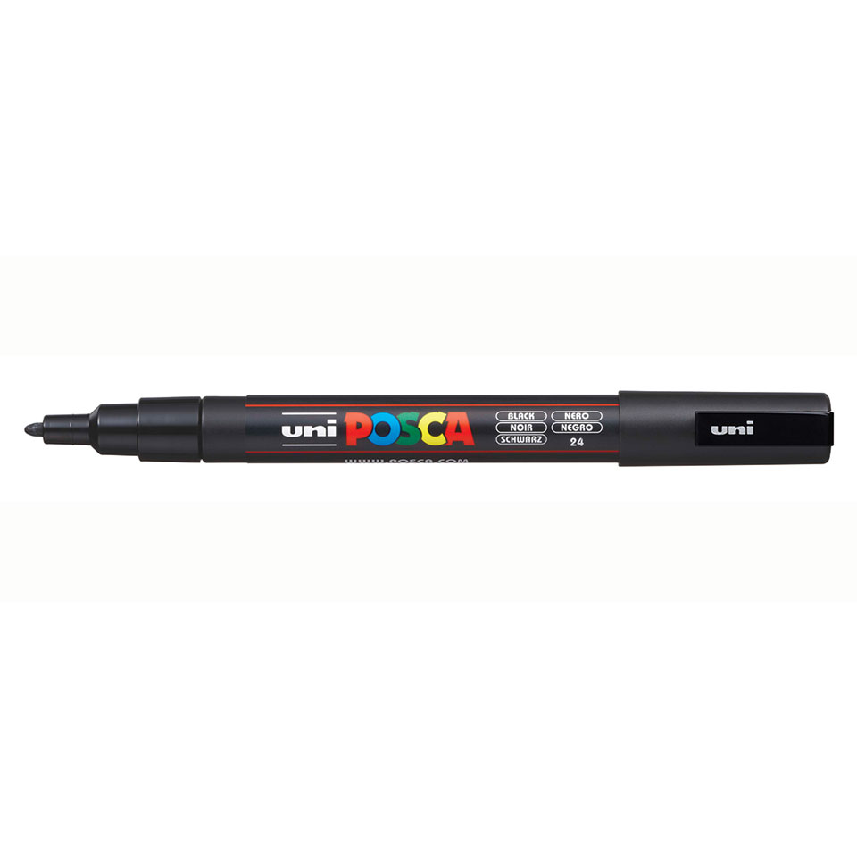 uni-ball-uni-posca-acryl-farbmarker-fein-pc-3m image 1