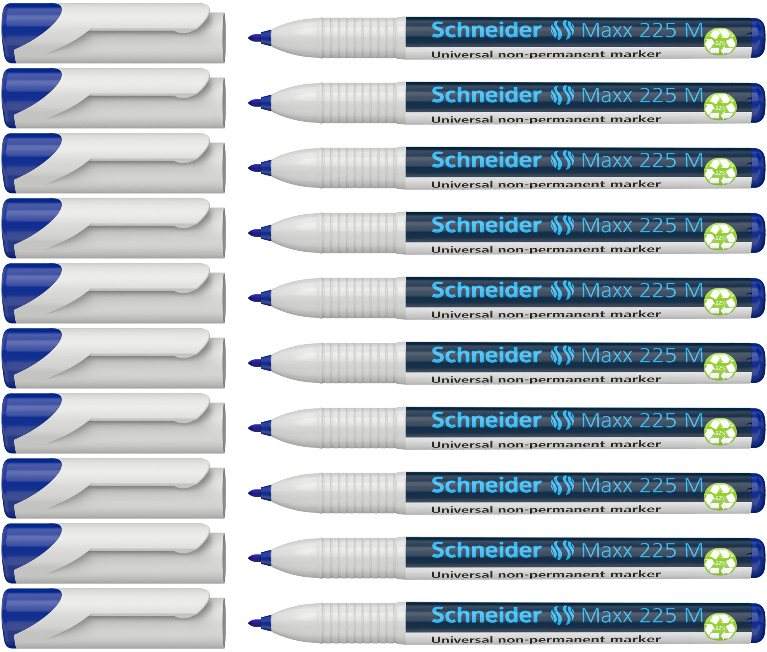 schneider-maxx-225-m-universal-marker-non-permanent-1-0-mm-10er-pack-rot image 7