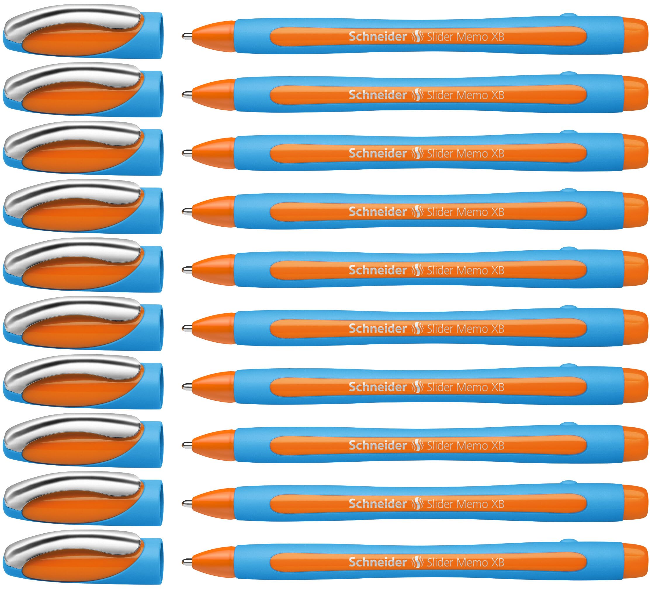 schneider-slider-memo-xb-kugelschreiber-mit-kappe-xb-blau-10er-pack image 8