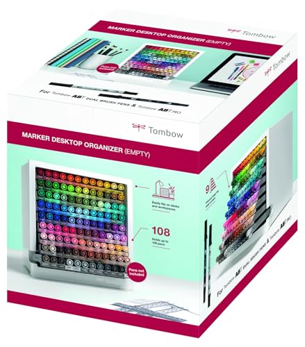 tombow-orga-108c-schreibtisch-organizer-leer-f-r-108-stifte image 3