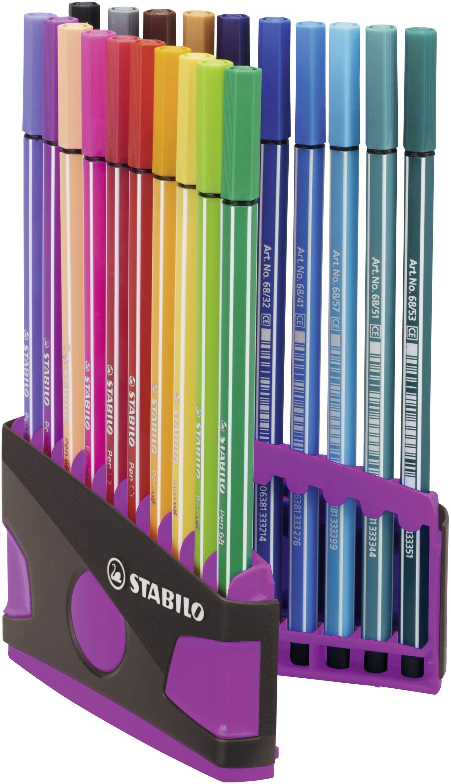 stabilo-pen-68-colorparade-premium-filzstift-20er-tischset-20-farben image 8