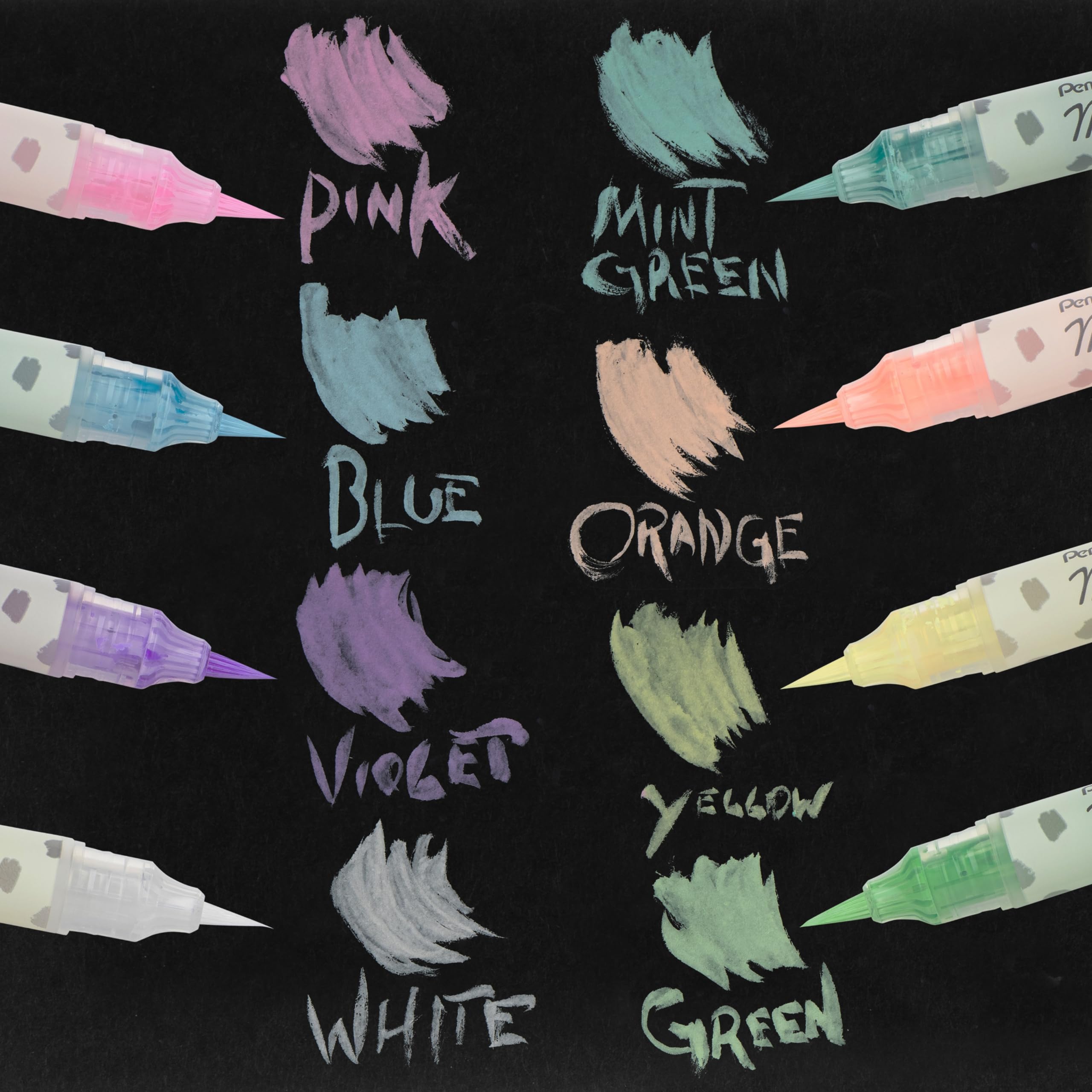 pentel-milky-brush-xgfh-pwx-pinselstift-wei-pastell-1-st-ck-auf-blisterkarte image 7