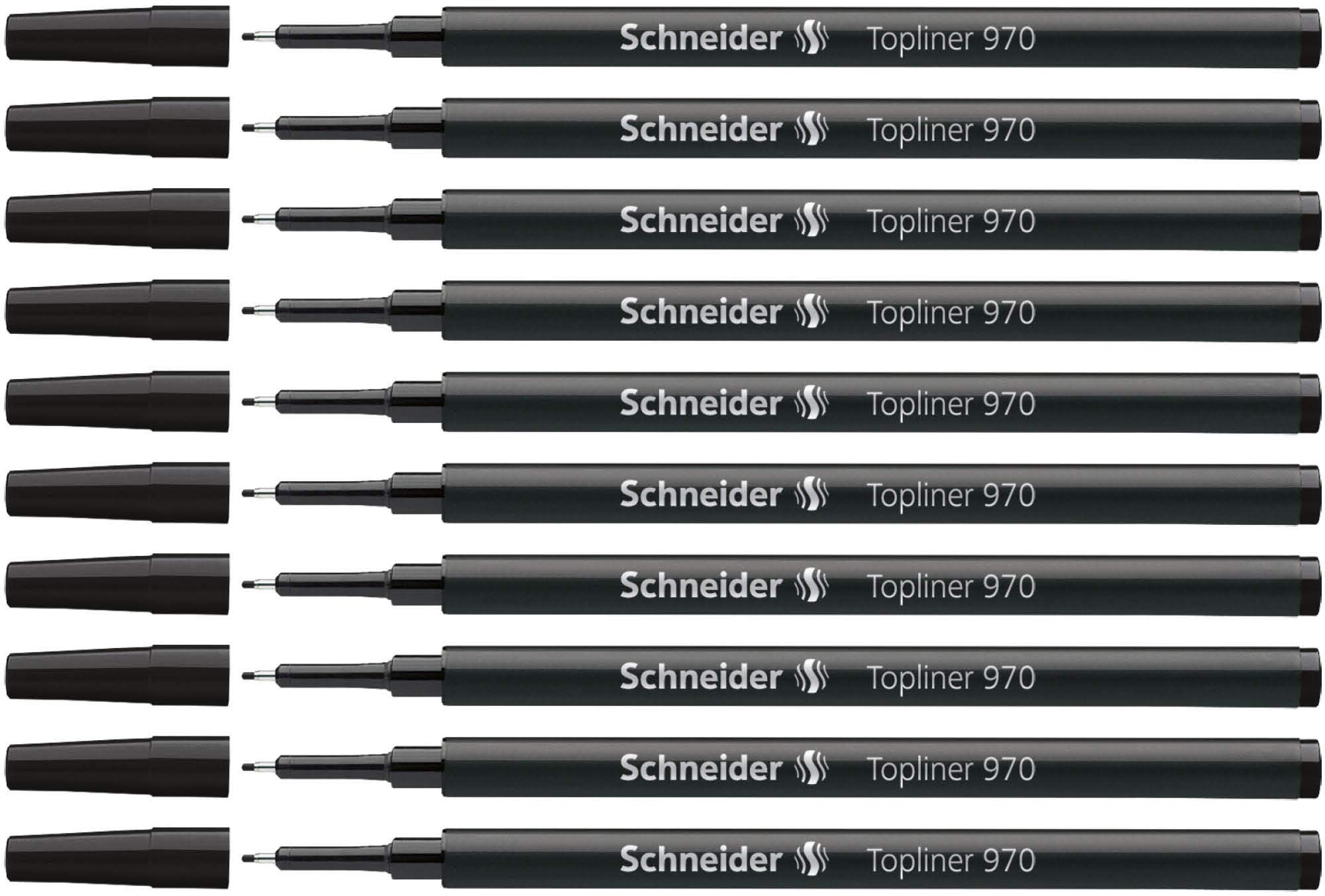 schneider-topliner-970-fineliner-mine-0-4-mm-gr-n-10er-packung image 7