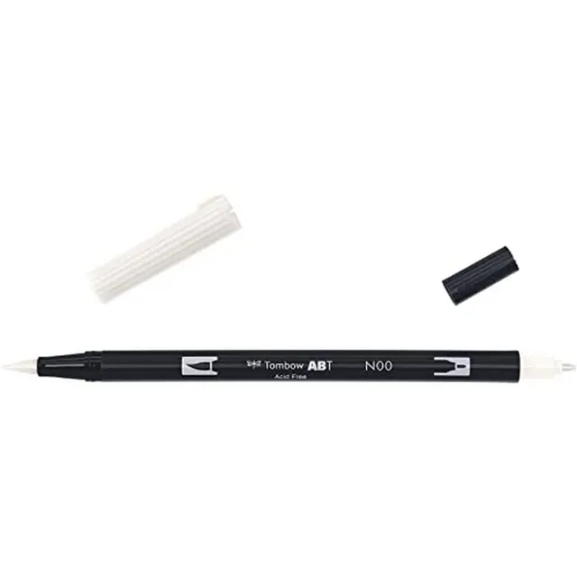 tombow-abt-dual-brush-pen-abt-n00-blender-stift-mit-doppelspitze image 1