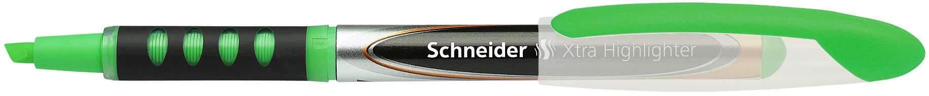 schneider-xtra-140-textmarker-gr-n-10er-packung-keilspitze-1-4-mm-liquid-ink image 5