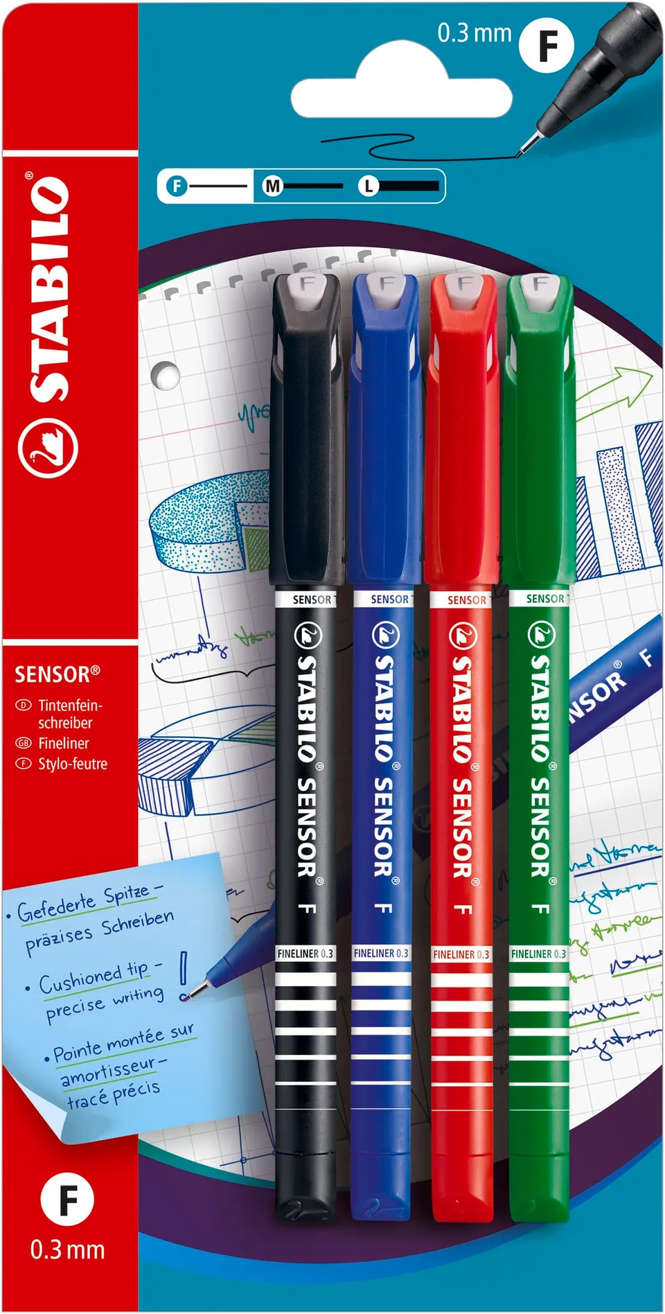 stabilo-sensor-f-fineliner-mit-gefederter-spitze-0-3-mm-2 image 1