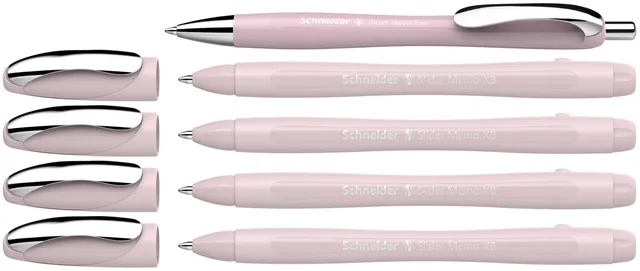 schneider-slider-memo-xb-slider-rave-xb-kugelschreiber-blau-set-4-1-pearl image 1