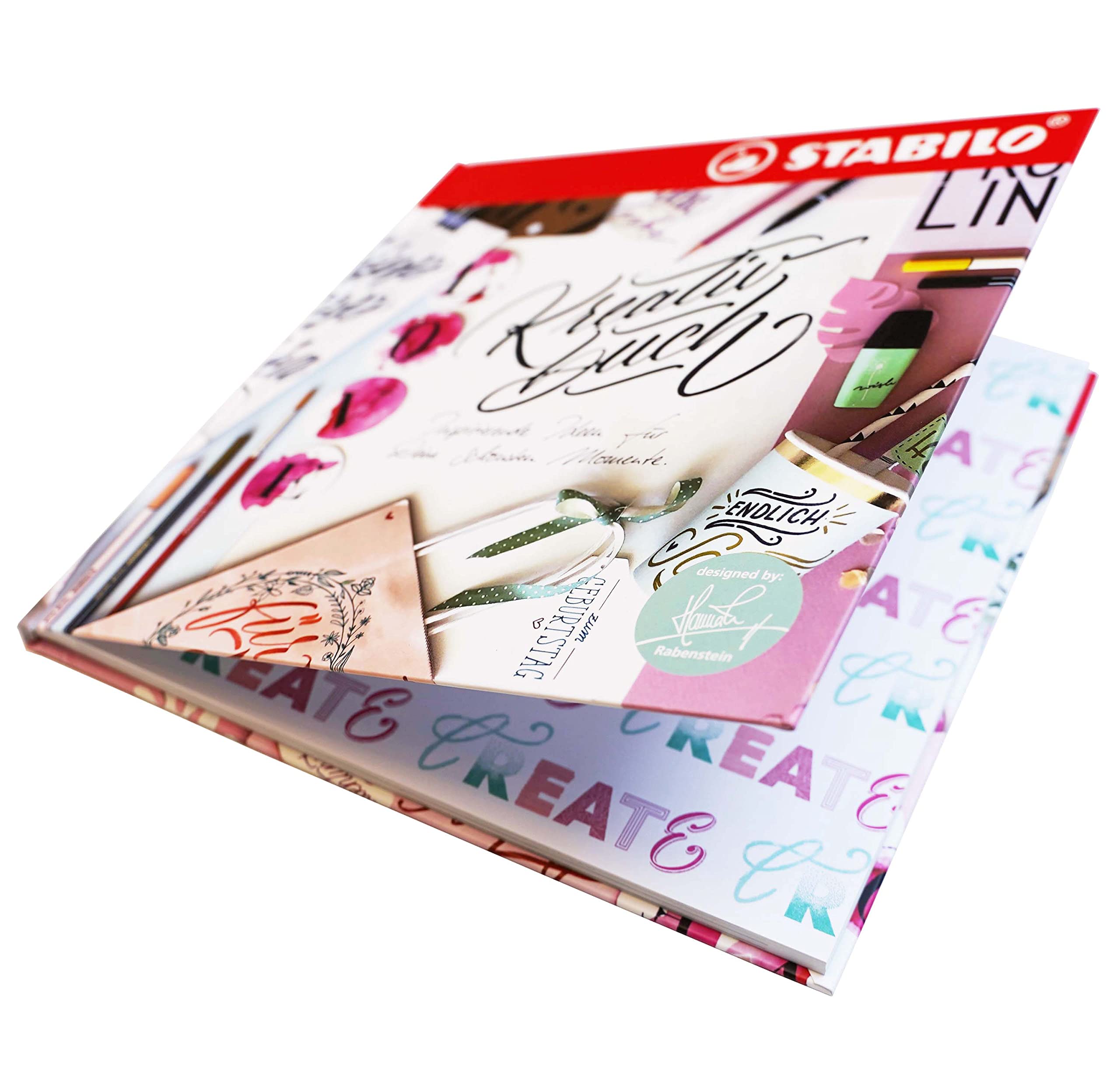 stabilo-kreativbuch-diy-und-bastelbuch-f-r-erwachsene-lettering-projekte-94-seit image 3